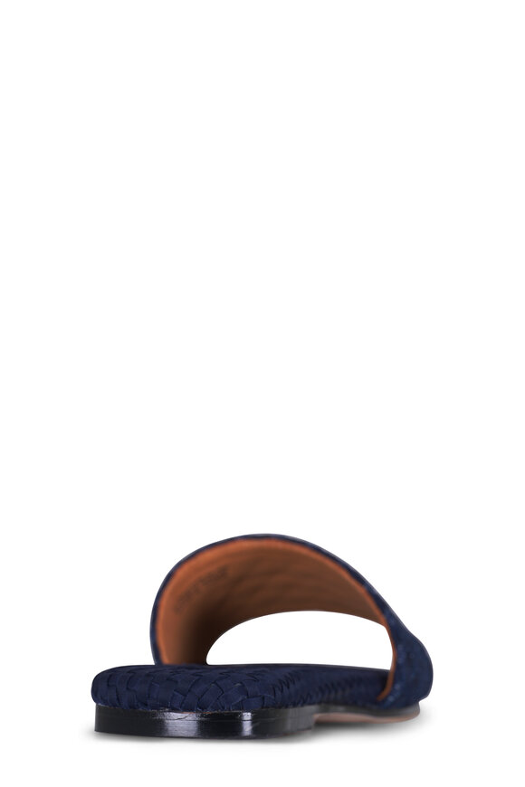 Naghedi St. Barths Indigo Double Weave Slide - view 4