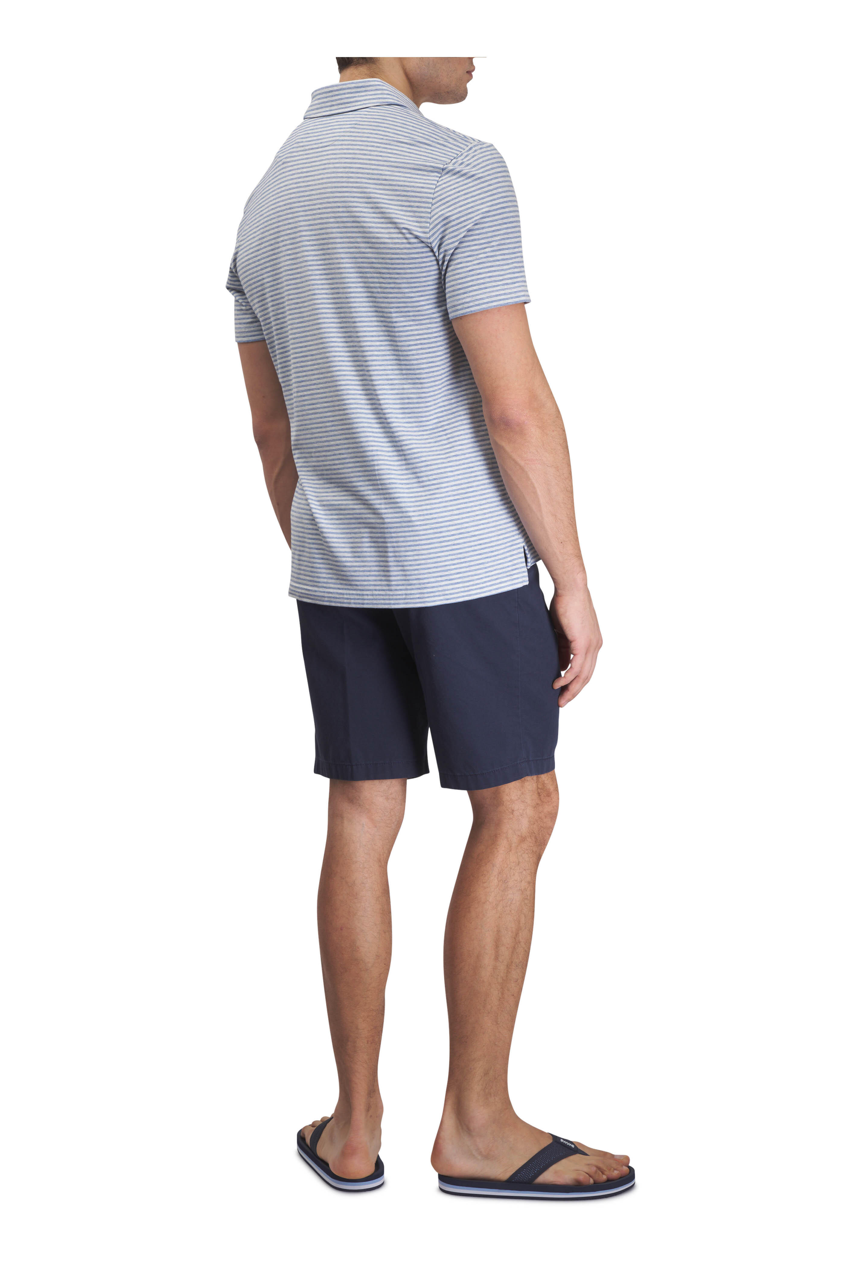 Gardeur - Navy Cotton Shorts