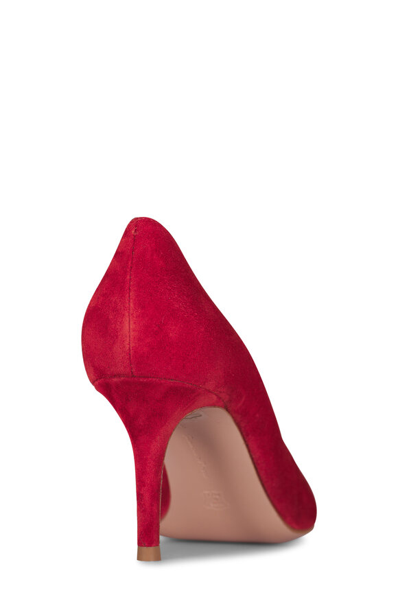 Gianvito Rossi Camoscio Canyon Suede Pump, 70mm - view 4