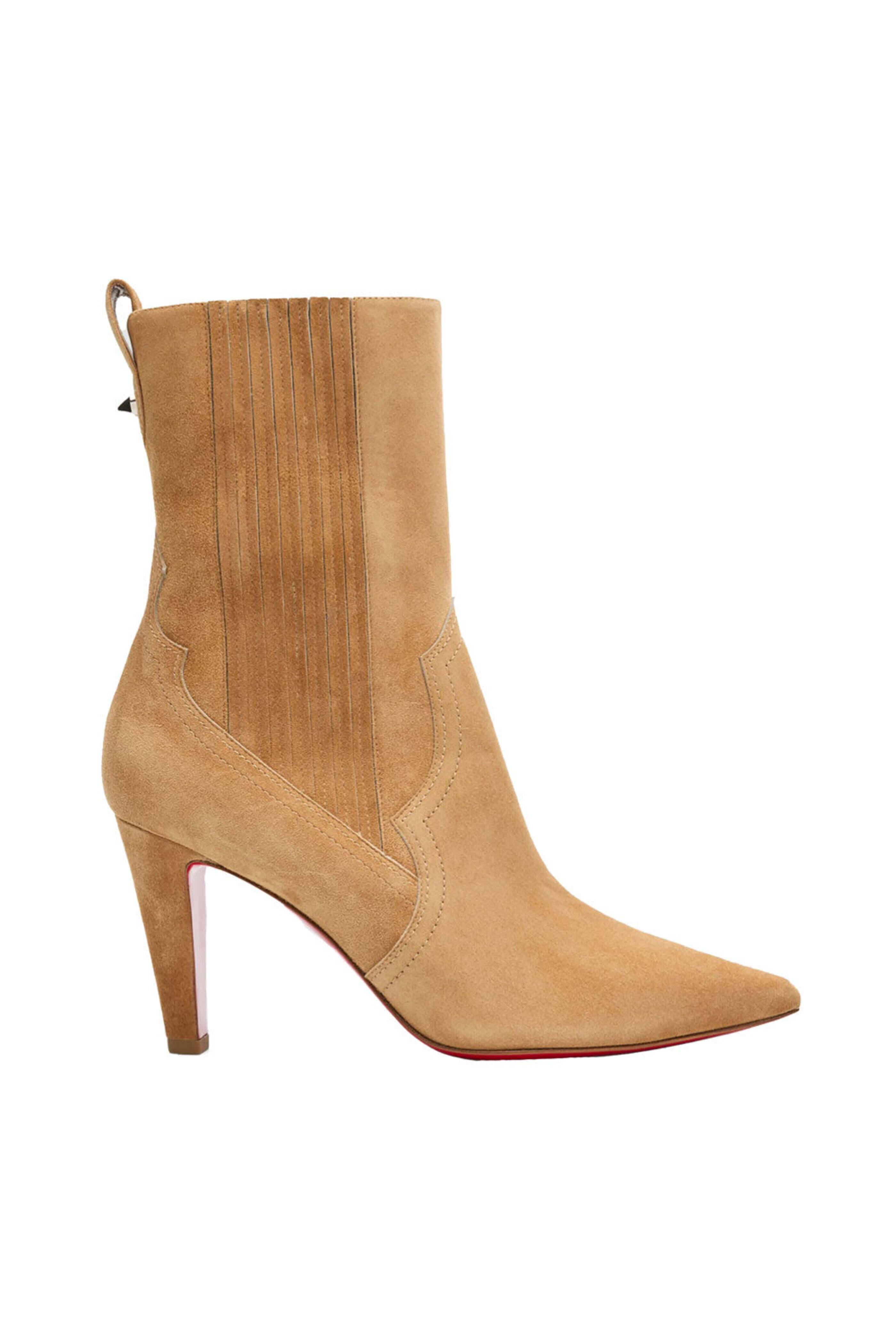 Christian Louboutin - Cheslea Santigag 85mm Bootie in Lionne