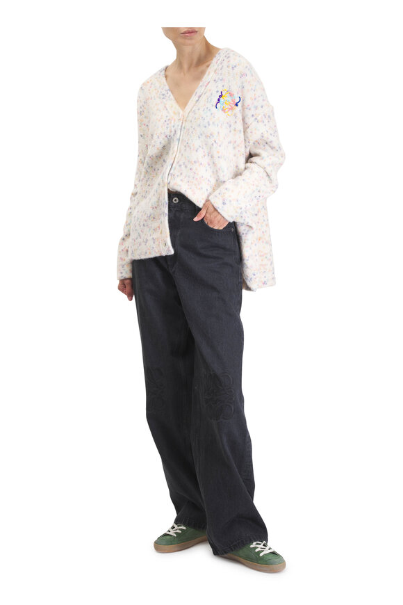 Loewe Anagram Black Baggy Denim Pant - view 2