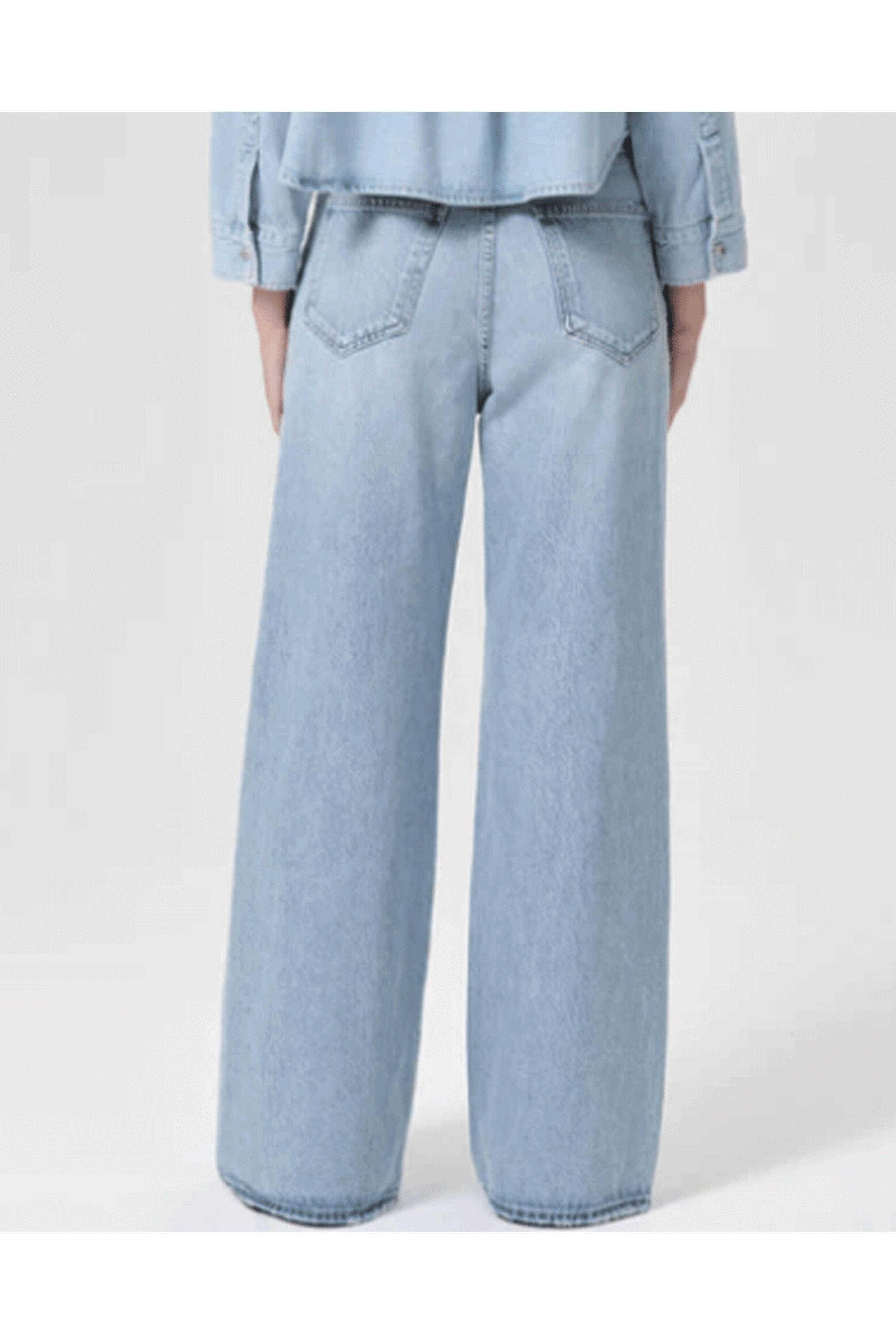 Agolde - Dame Jean No Cuff in Conflict