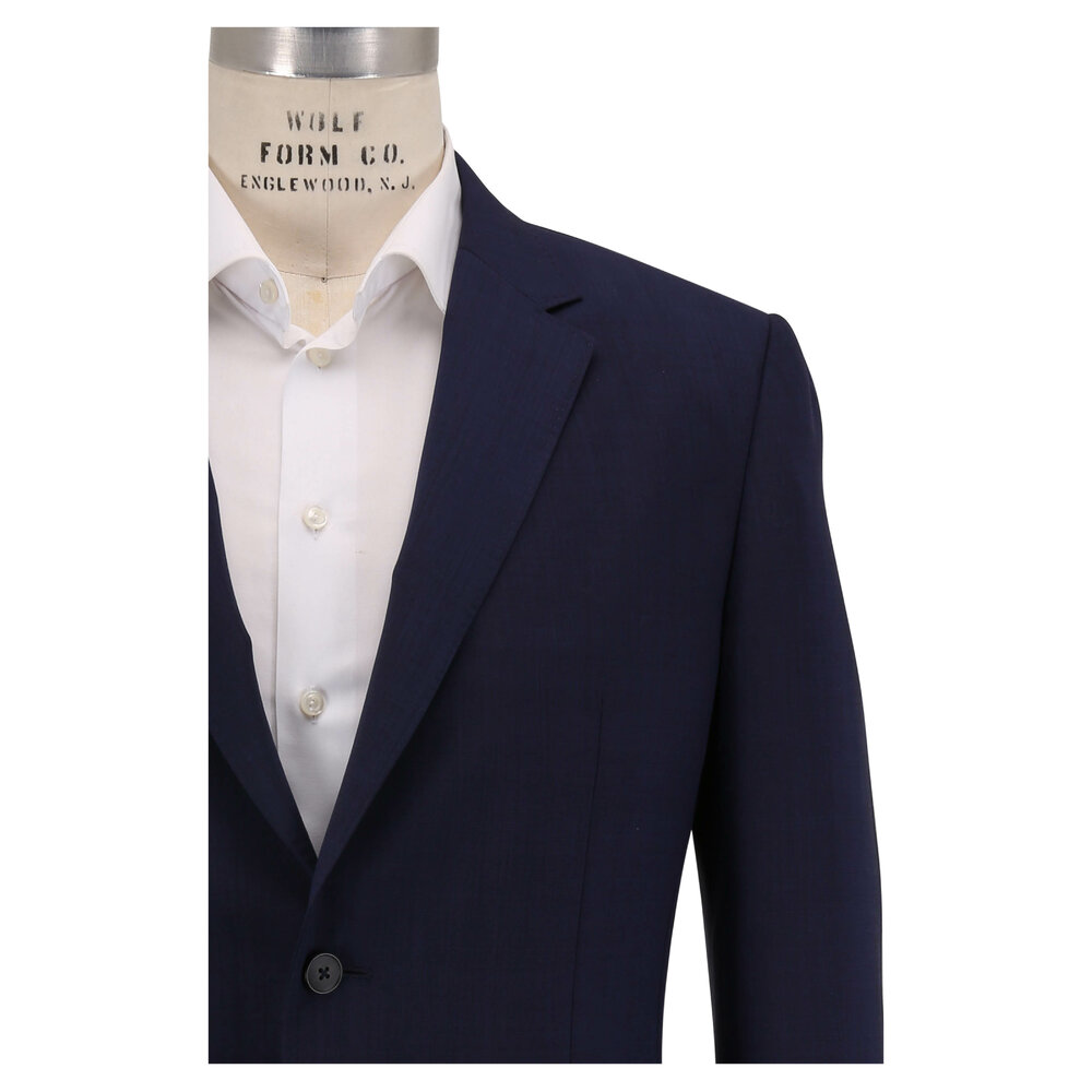Z Zegna - Techmerino Wash & Go Navy Blue Wool Suit
