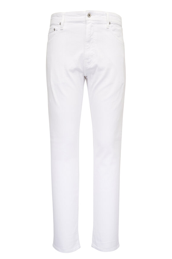 AG Tellis White Modern Slim Jean