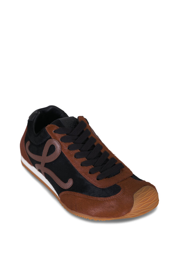 Loewe Ballet Runner 2.0 Black & Brown Squirrel Sneaker