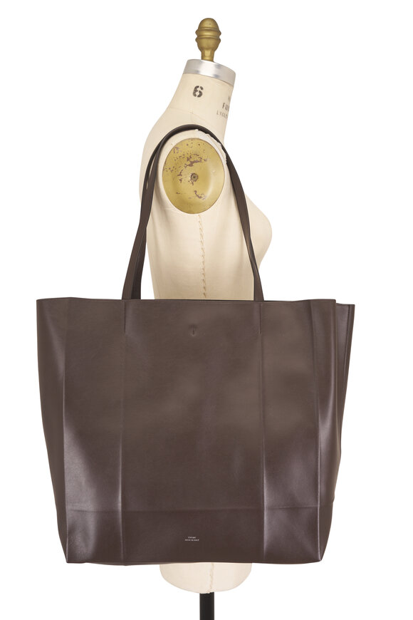 Totême Roam Brown Leather Tote - view 7