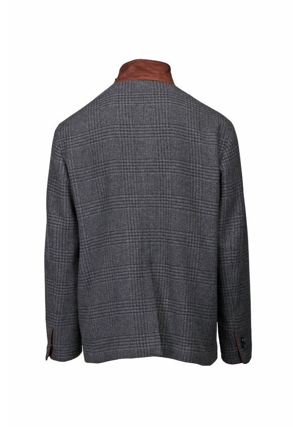 Ralph Lauren Purple Label The Stables Single Breasted Dark Gray Jacket - view 2
