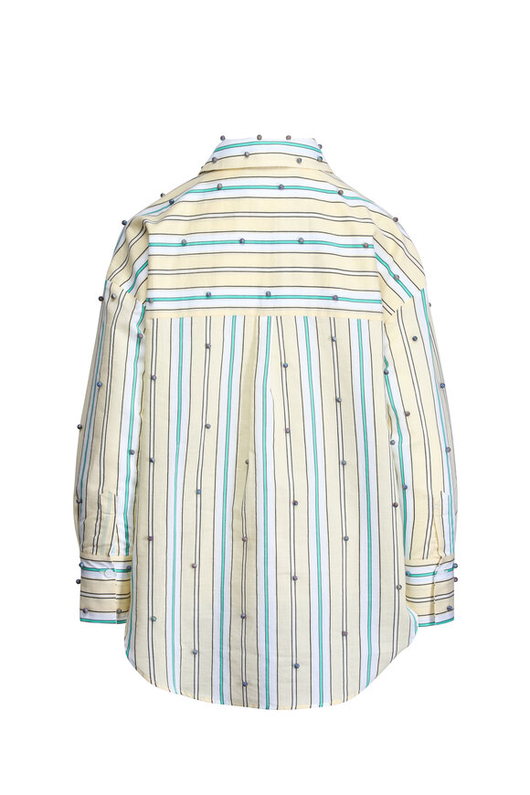Theo The Label Echo Solar Multi Pearly Blouse - view 2