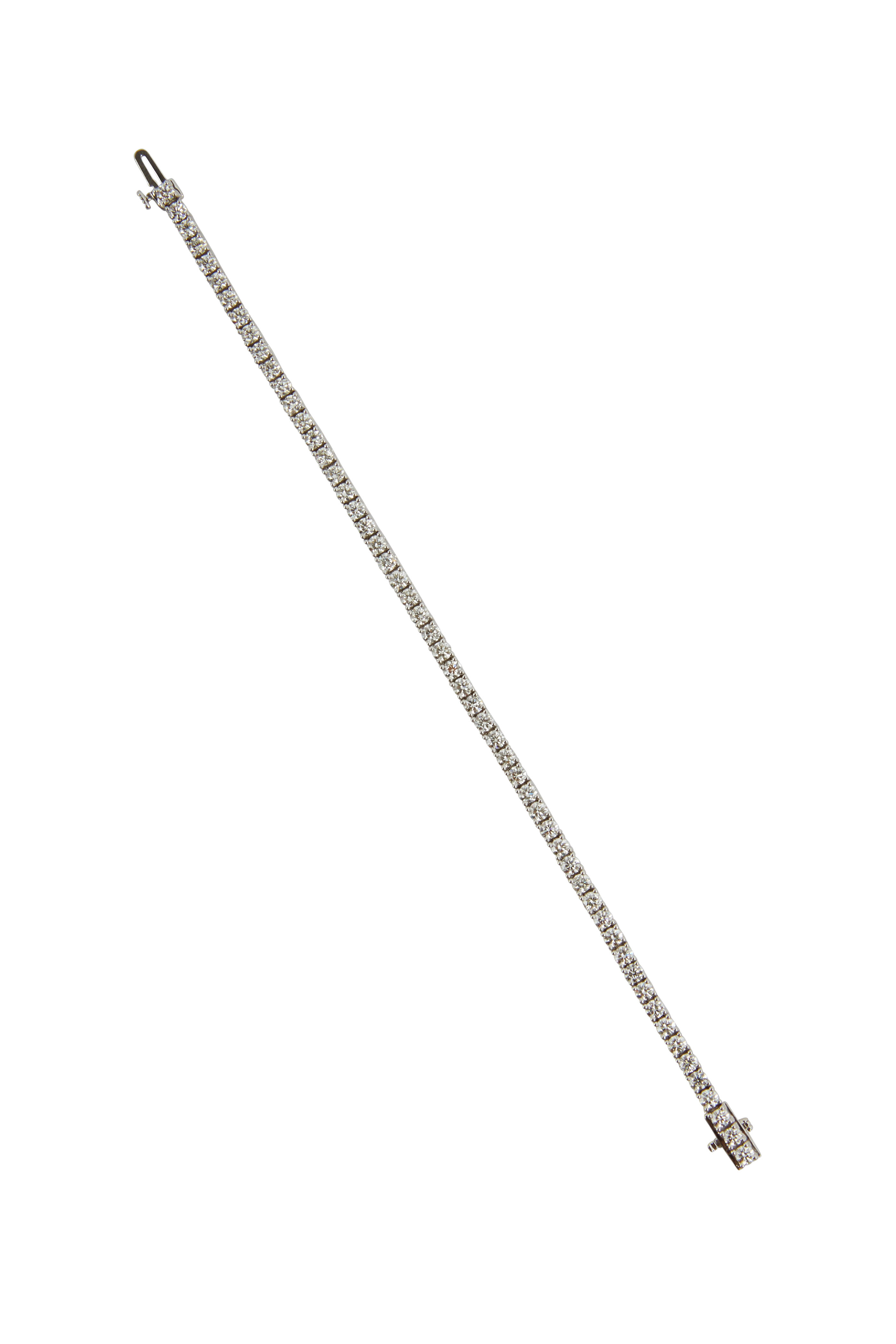 Kwiat - 18K White Gold Diamond Tennis Bracelet