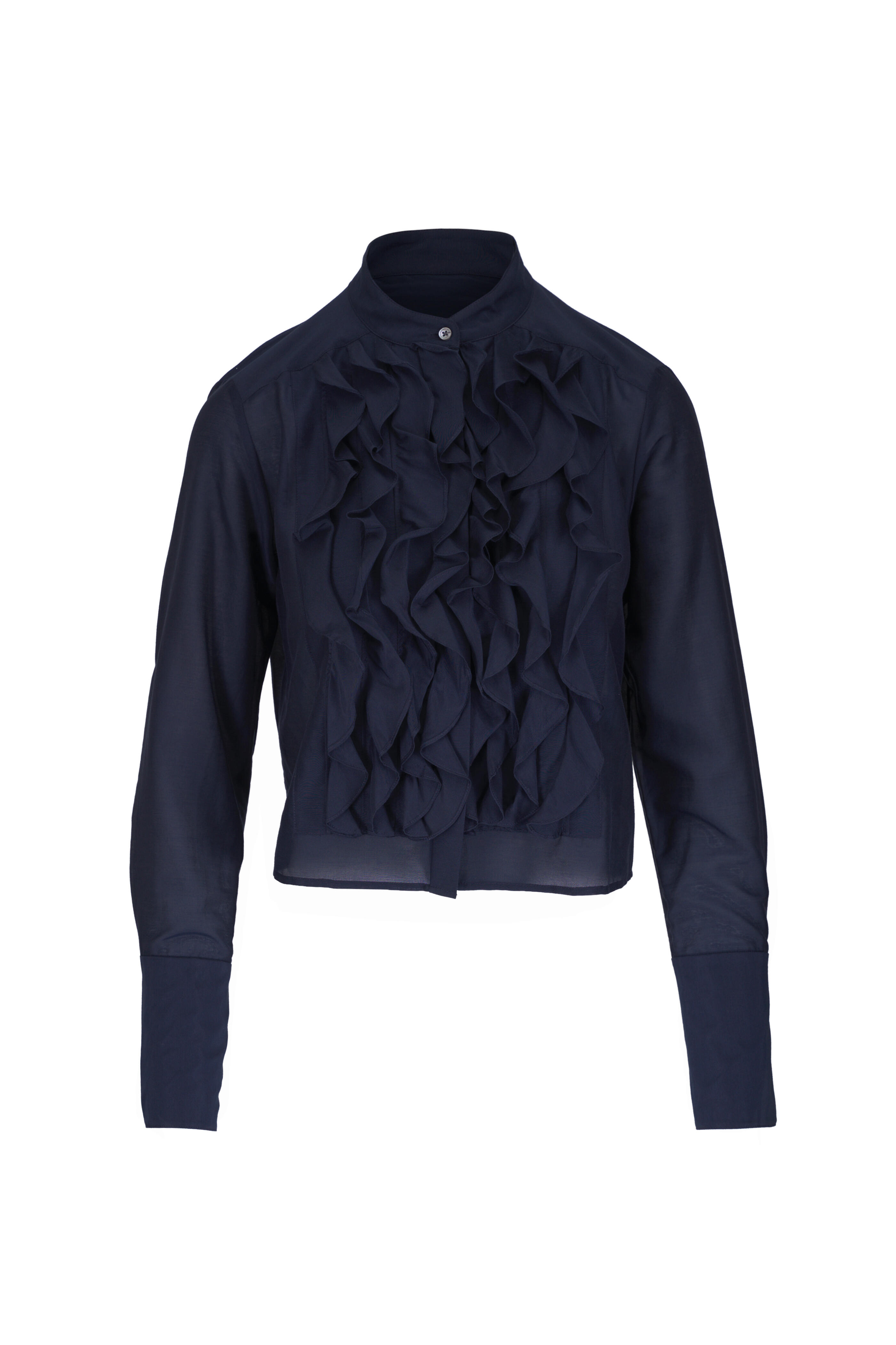 TWP - Patti Midnight Cotton & Silk Top