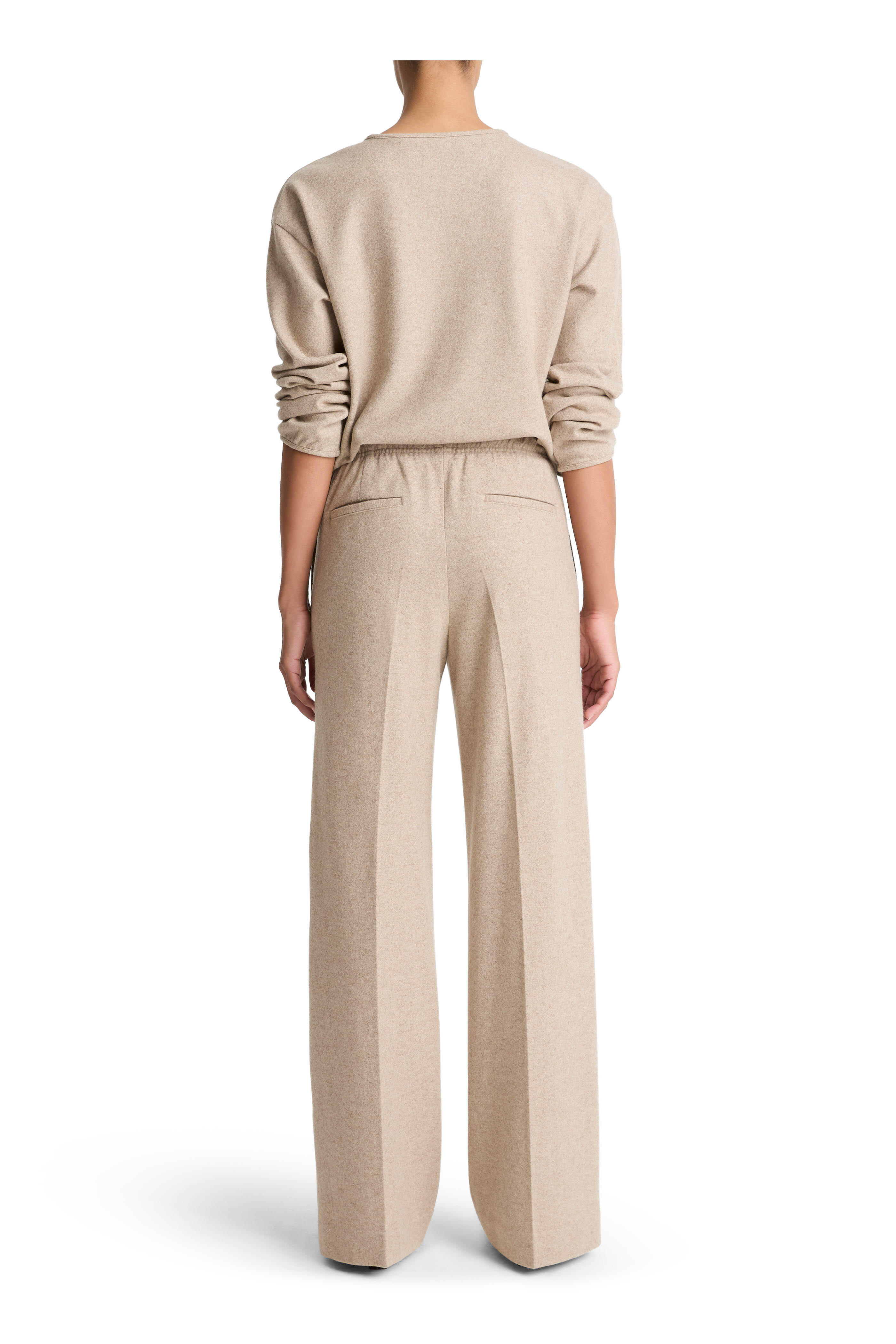 Vince - Heather Marzipan Tailored Wide Leg Pant