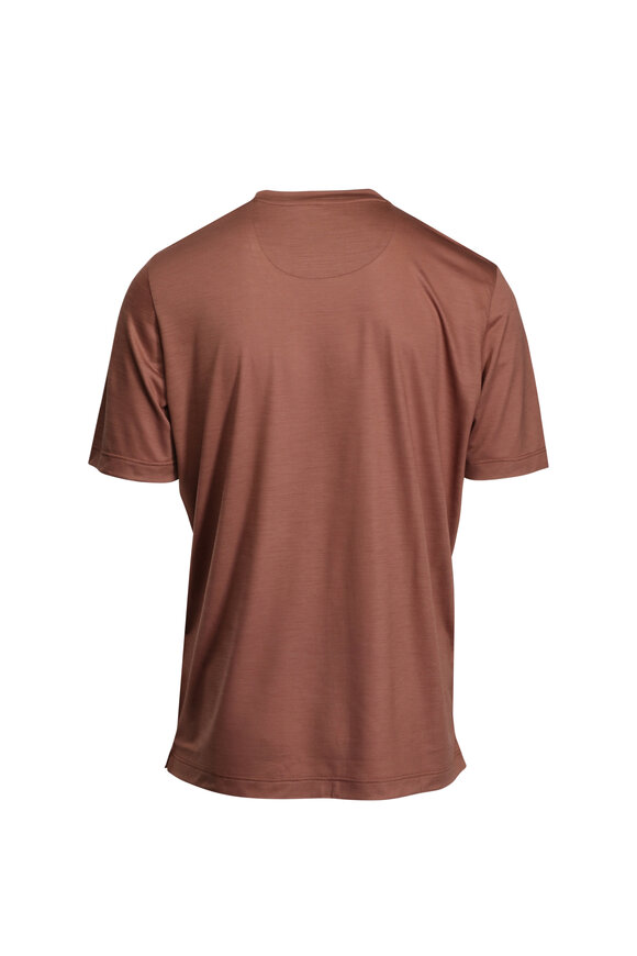 Marco Pescarolo Clay Merino Wool T-Shirt - view 2