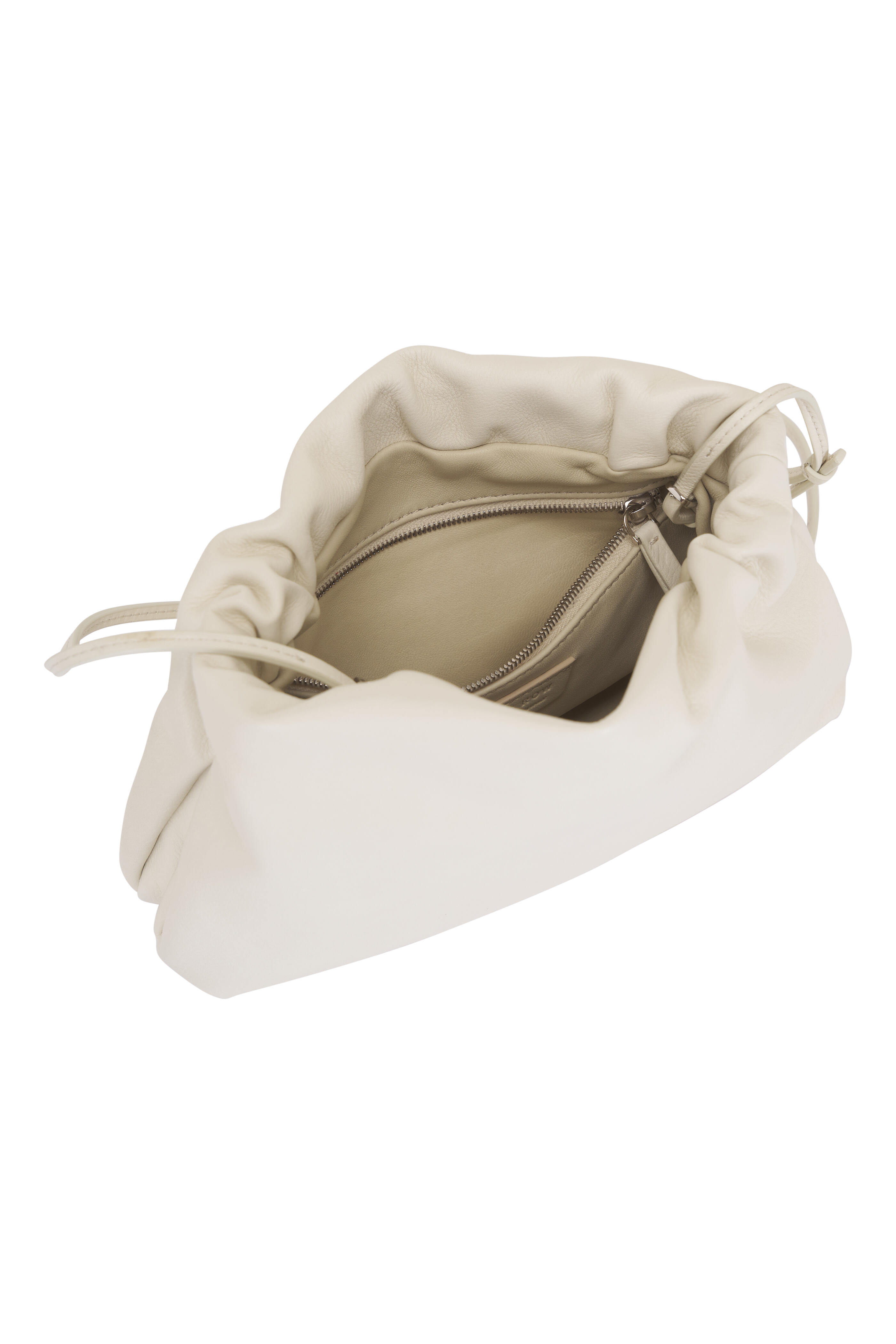 The Row - Bourse Ivory Grain Calfskin Clutch | Mitchell Stores