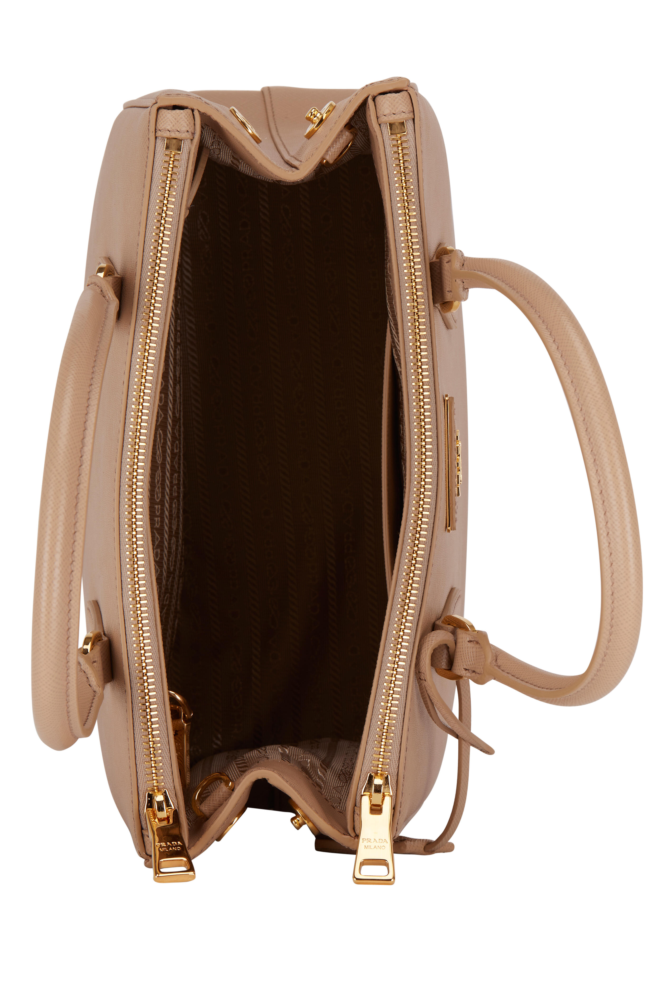 Prada Saffiano Lux Medium Satchel Handbag