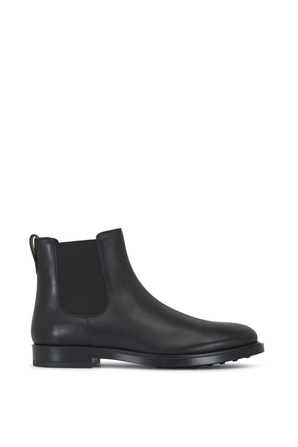 Tod's - Black Leather Chelsea Boot