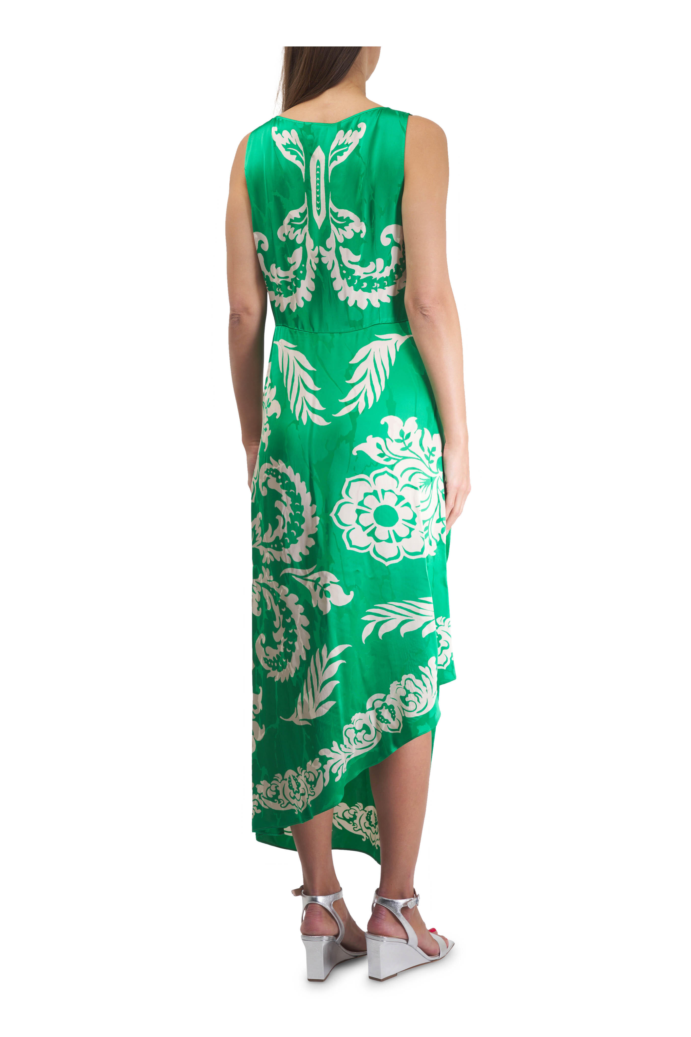 Etro - Green Floral Print Dress