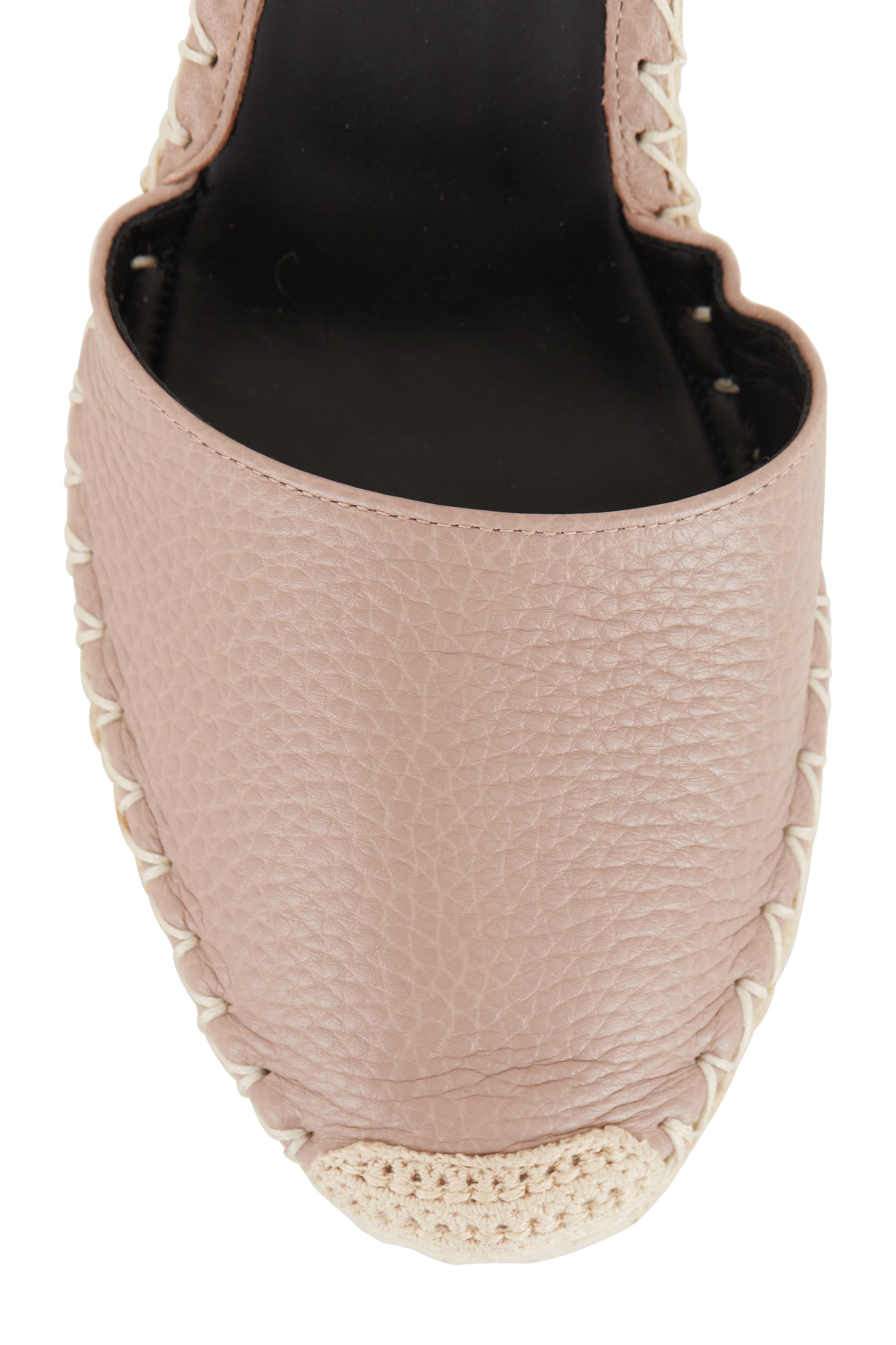 Valentino Garavani - Poudre Leather Rockstud Wedge