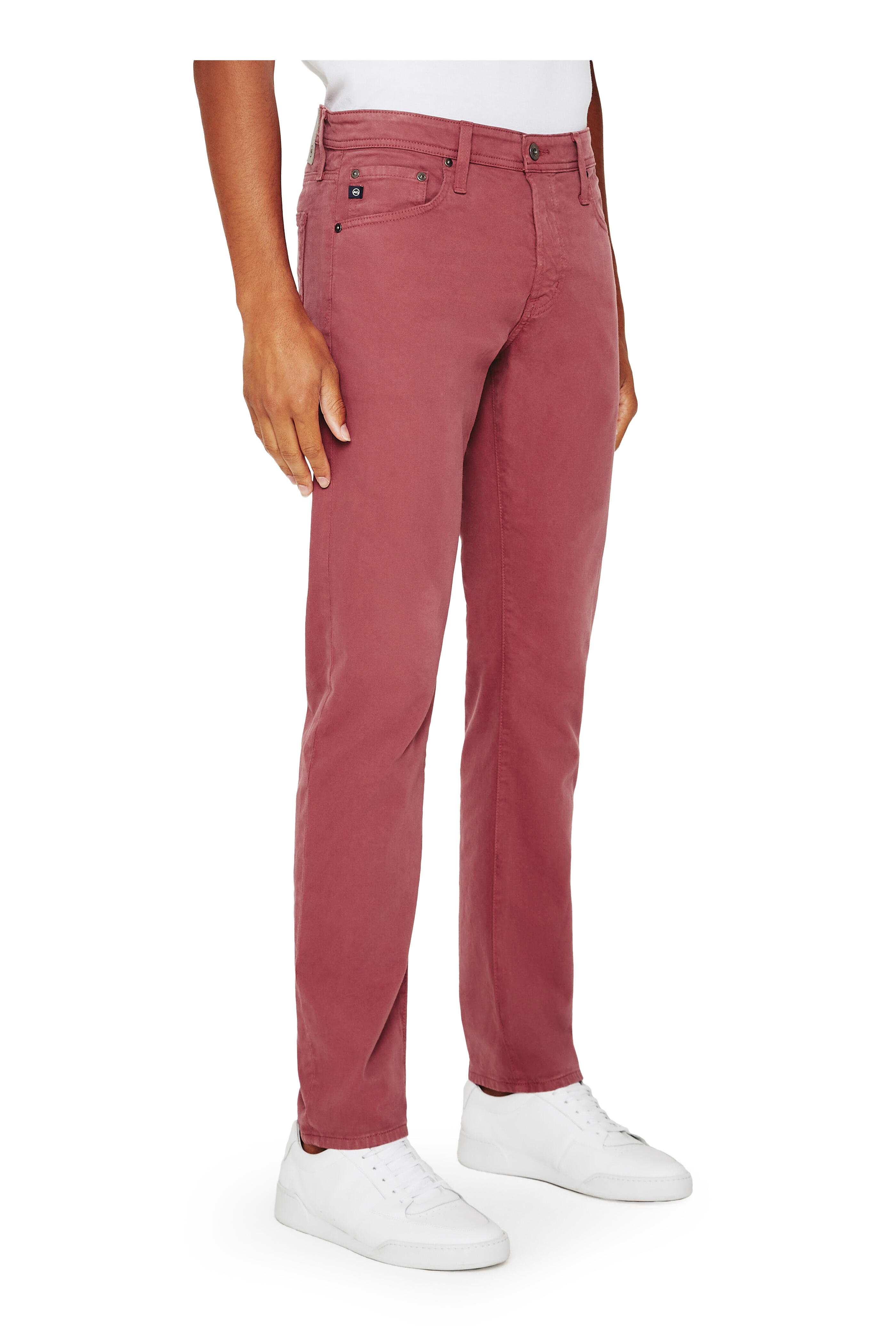 AG Tellis Crimson Rose Sateen Modern Slim Jean