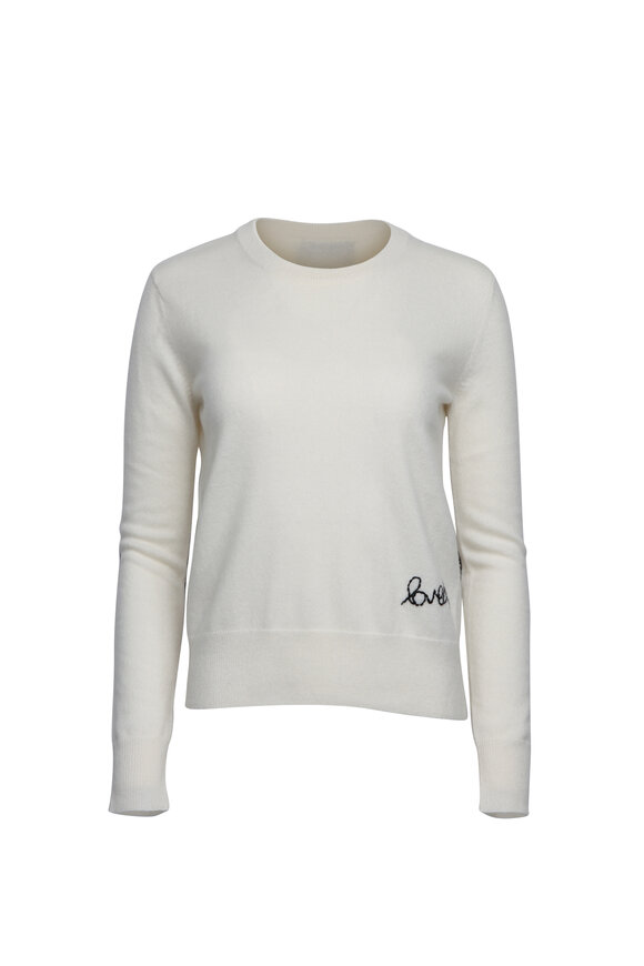 Kerri Rosenthal Patchwork Natural Pullover