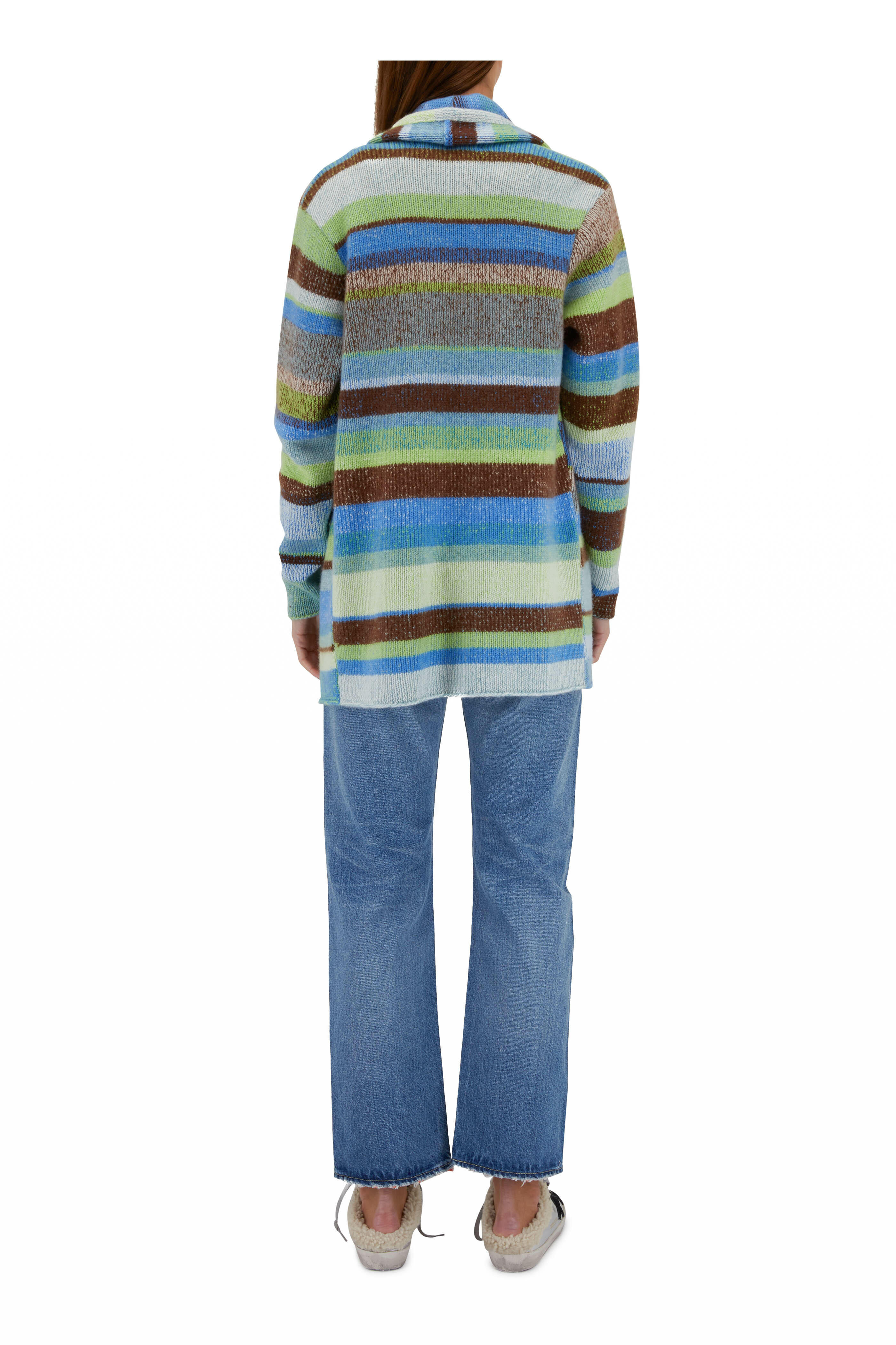 [新品]the elder statesman スモーキングジャケット mint 新品]the elder statesman スモーキングジャケット mint