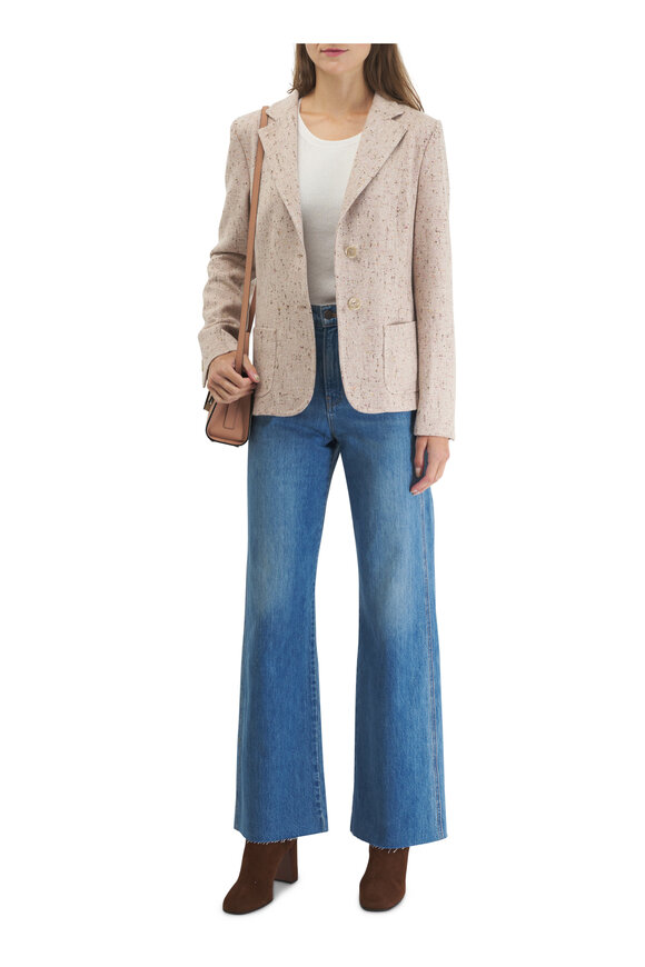 Veronica Beard - Taylor High Rise Wide Leg Jean 