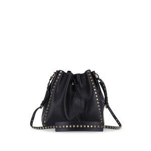 【VALENTINO】ROCKSTUD BUCKET BAG Black Valentino Rockstud Bucket Bag | eBay
