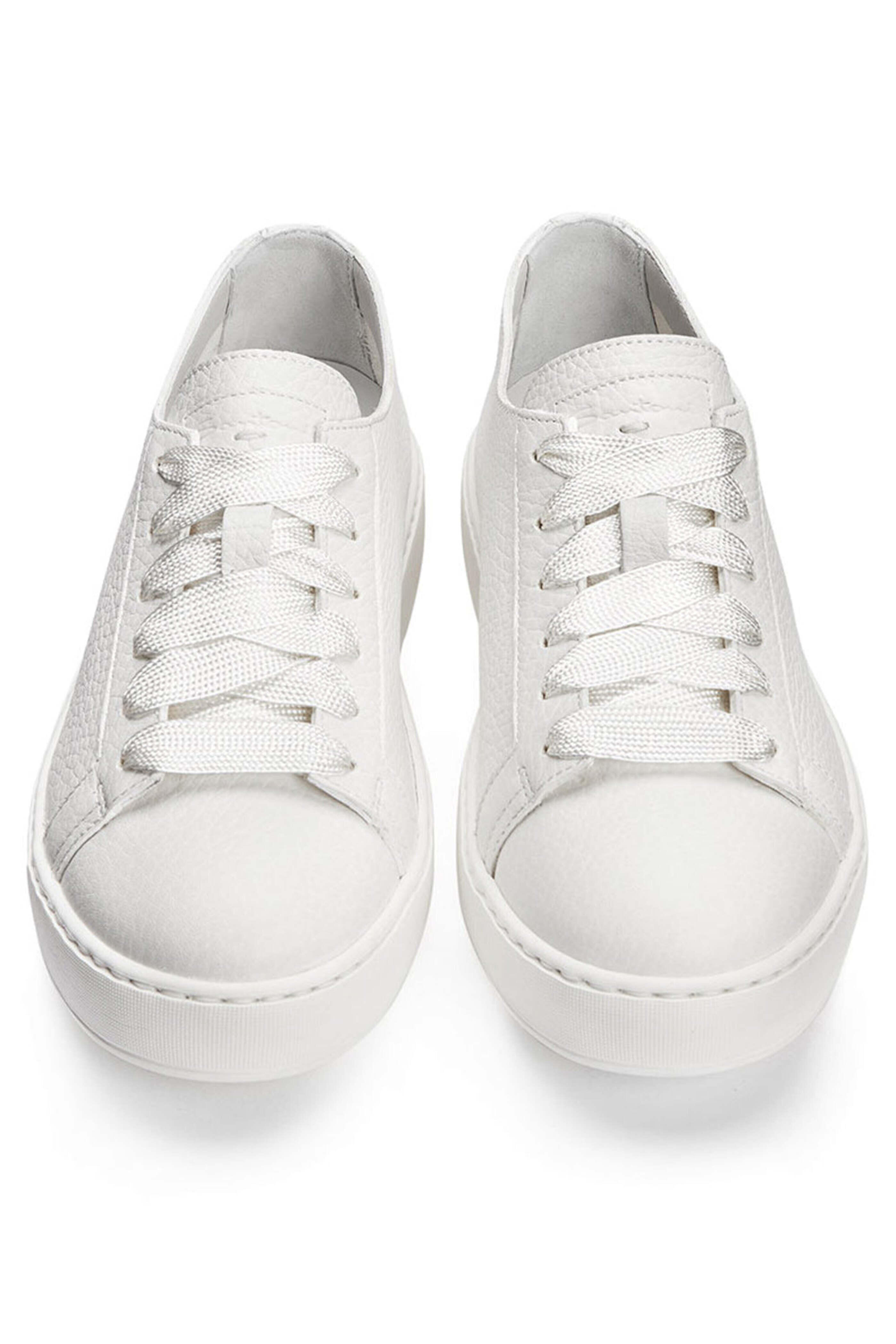 Santoni - White Cleanic Donna Sneaker