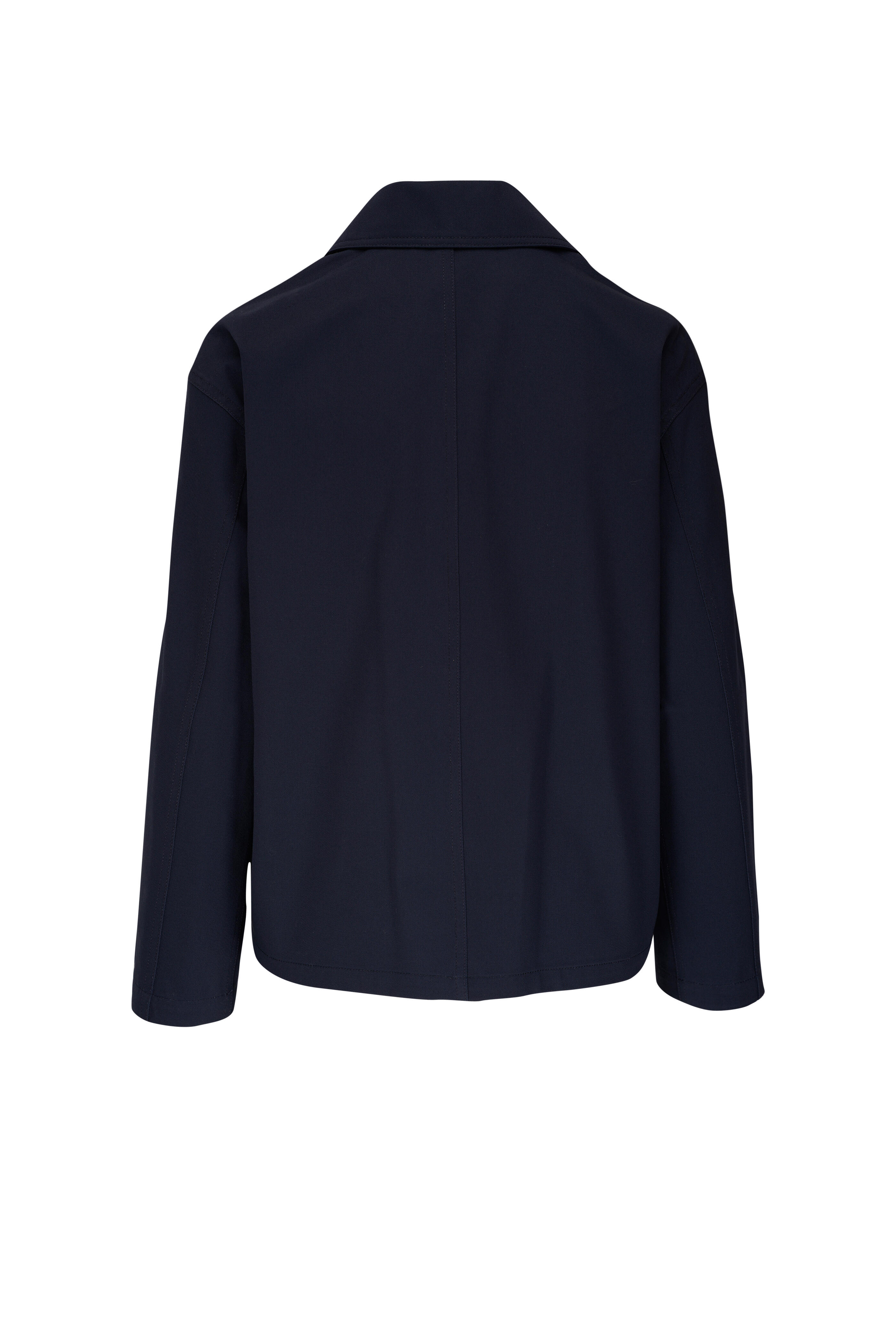 Nili Lotan - Cowan Navy Cotton Parka | Mitchell Stores