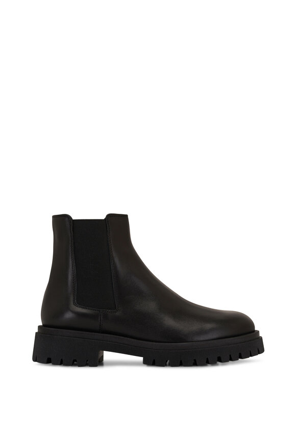 Aquatalia - Olessa Black Calfskin Chelsea Boot, 30mm