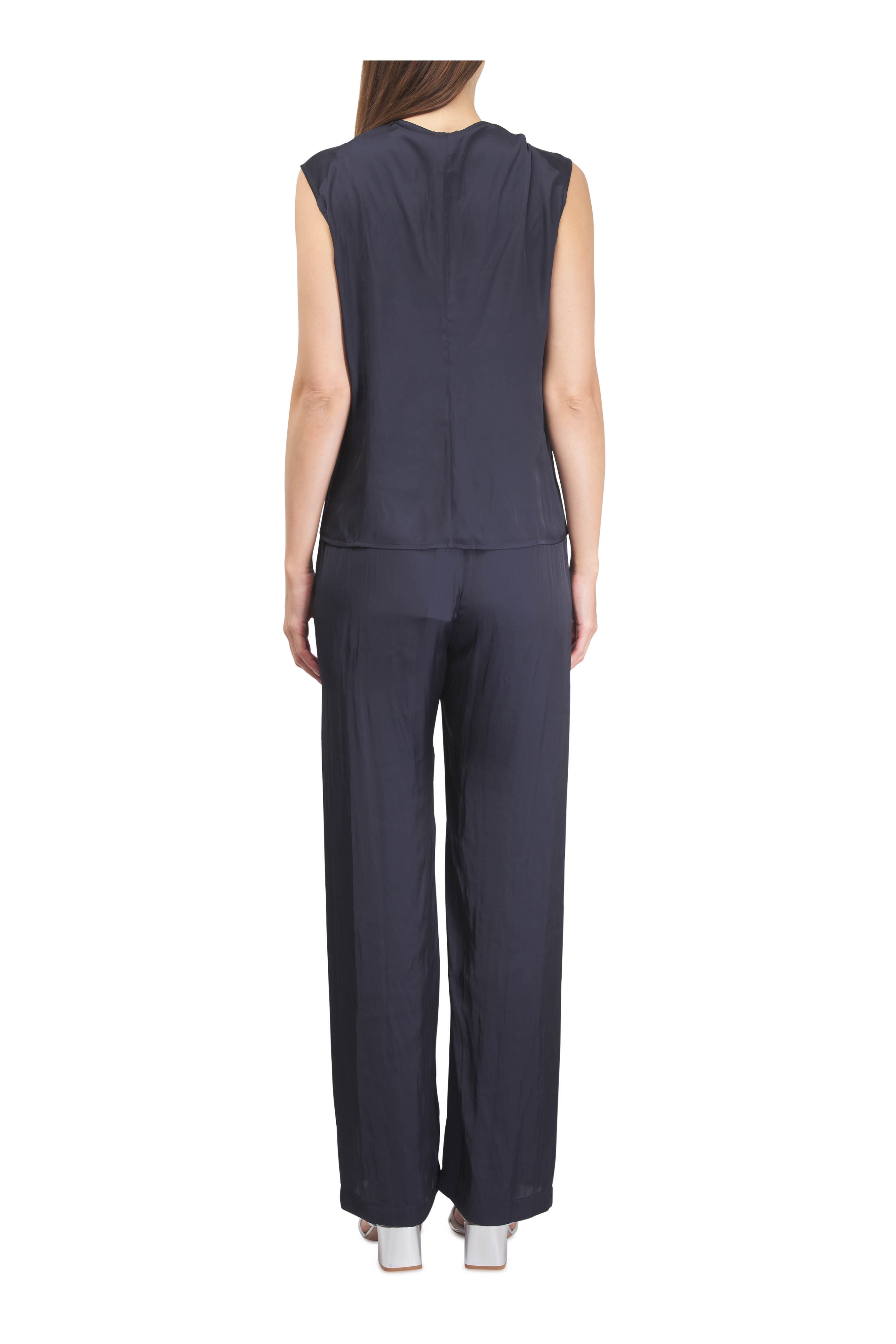 Zero + Maria Cornejo - Elise Ink Blue Top