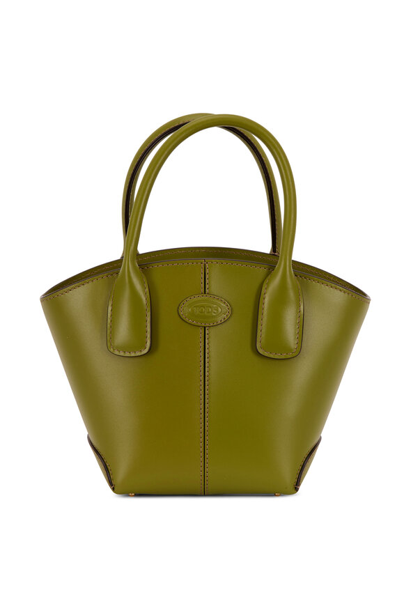 Tod's - Manici Green Leather Mini Tote