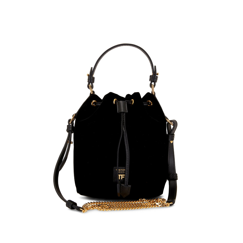 【関税&送料込】Tom Ford Small Bucket Bag TOM FORD Small Whitney Bucket Bag | Black | FARFETCH