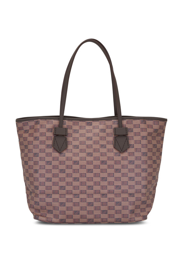 Moreau Paris - Medium St. Tropez Chocolate Tote