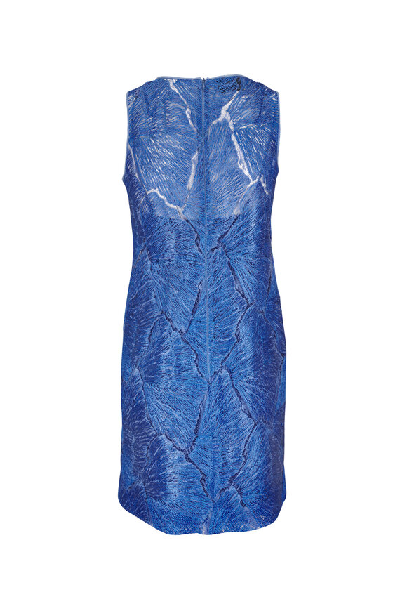 Akris Twilight Tech Lacquer Lace Dress - view 3