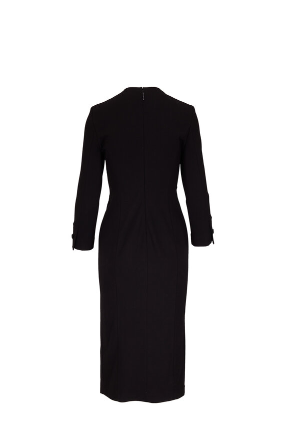 Giorgio Armani - Black Stitch Jersey Dress 