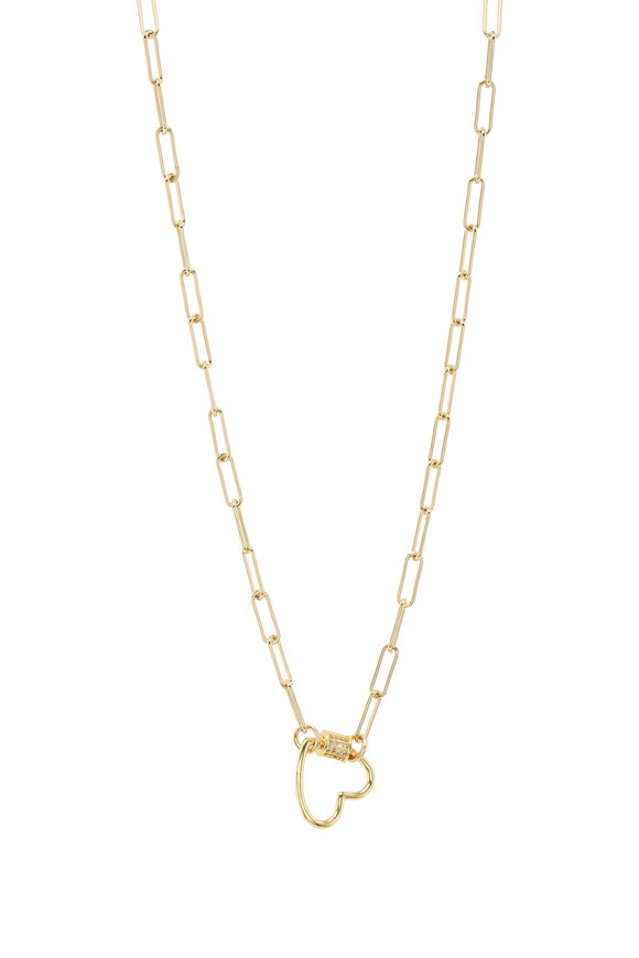 Cristina V. - Small Heart Chain Necklace