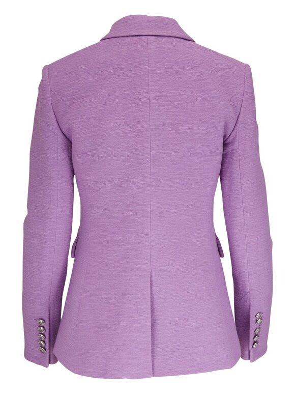 Veronica Beard - Miller Lavender Double Breasted Dickey Jacket