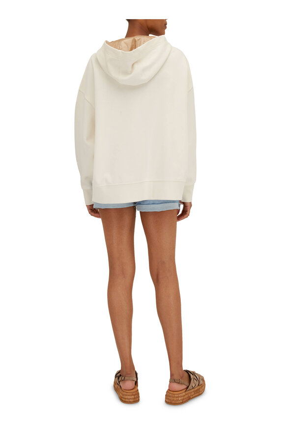 Moncler - Ivory Hooded Sweater