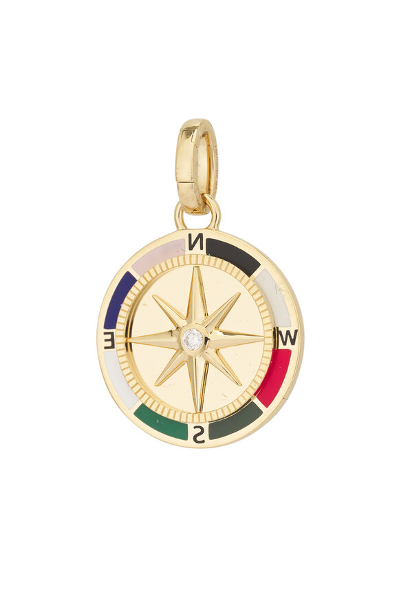 Foundrae Medium Ceramic Medallion with Annex Link