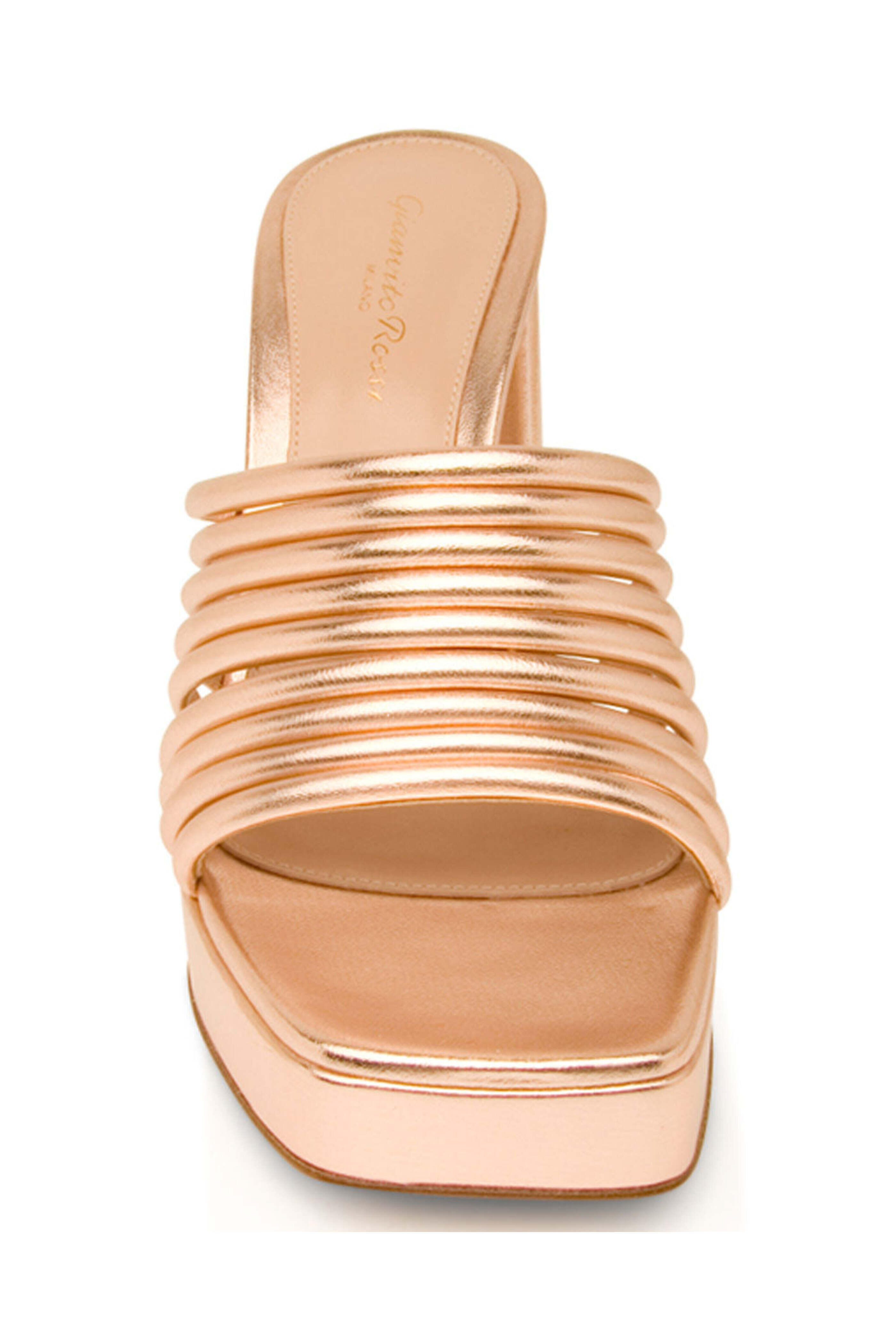 Gianvito Rossi - Lena Platform Sandal in Praline