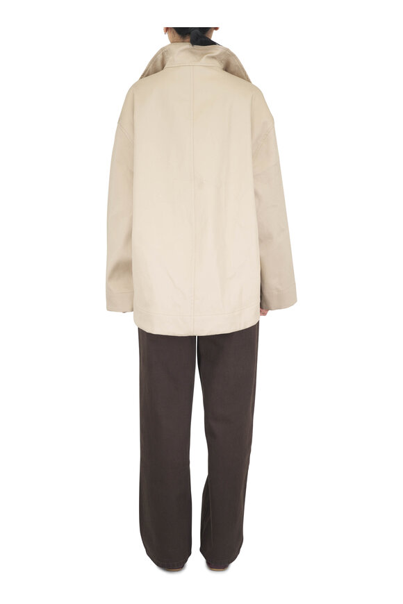 Totême Waxed Cotton Zipped Country Jacket - view 3