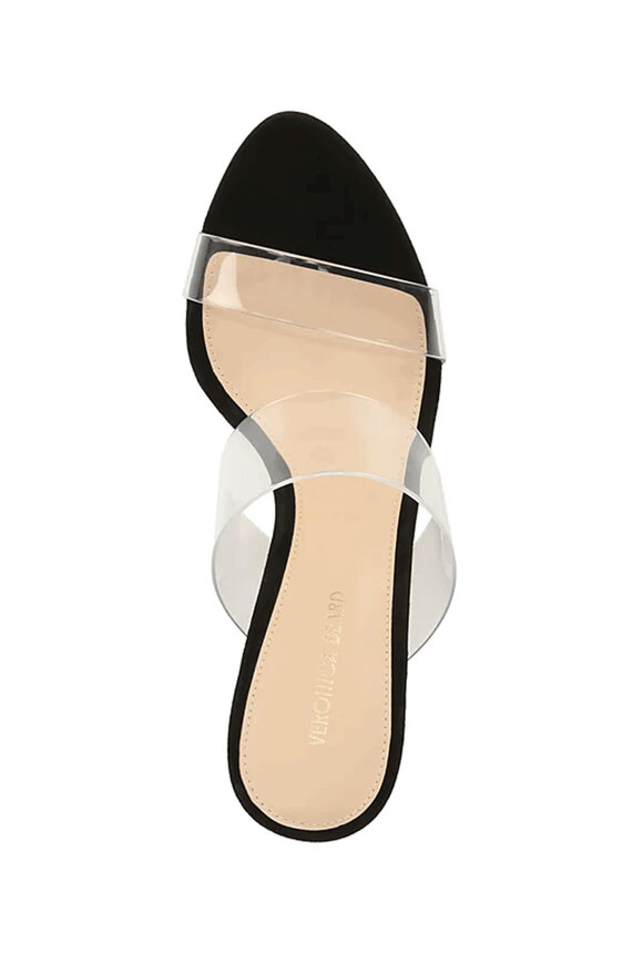 Veronica Beard Asha Black Sandal, 100mm - view 4