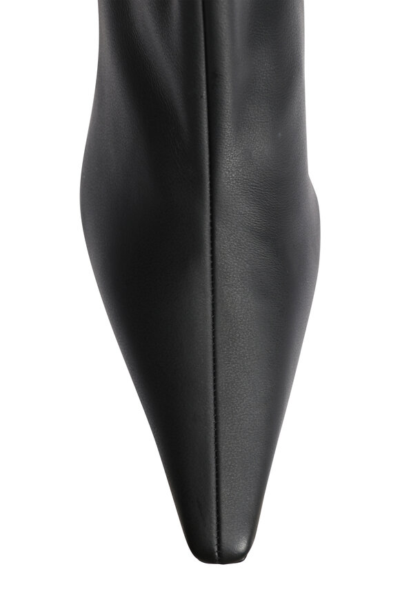 Marni Black Leather Ankle Boot - view 4