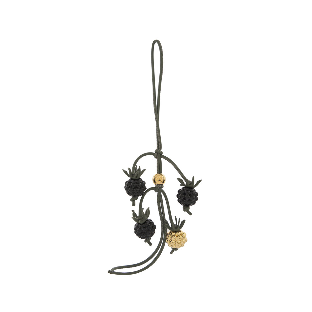 VIP【送料関税込】LOEWE BERRY CHARM Loewe Berry Bag Charm in Calfskin Leather | Neiman Marcus