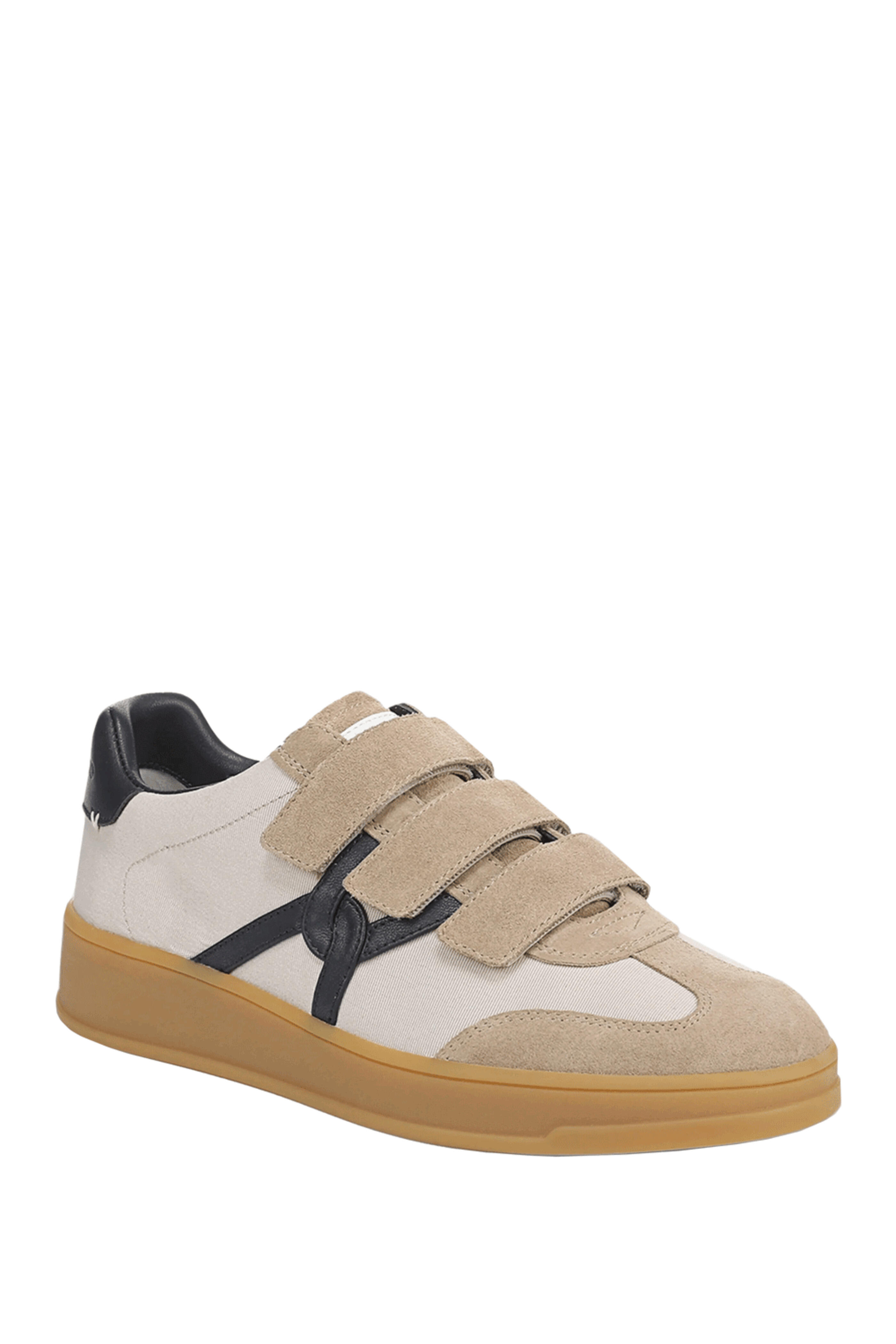 Veronica Beard - Reagan Sand & Eclipse Velcro Strap Sneaker
