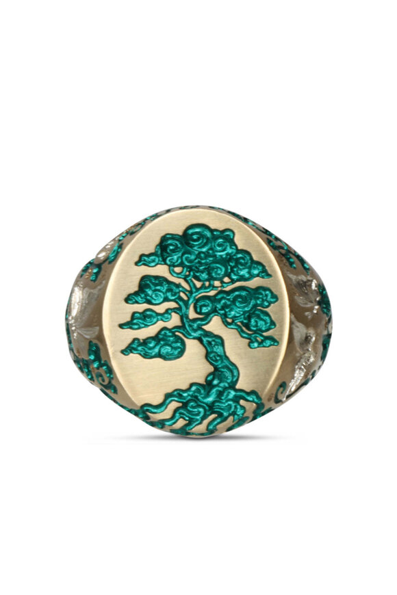 Castro Smith Tree of Life Signet Ring