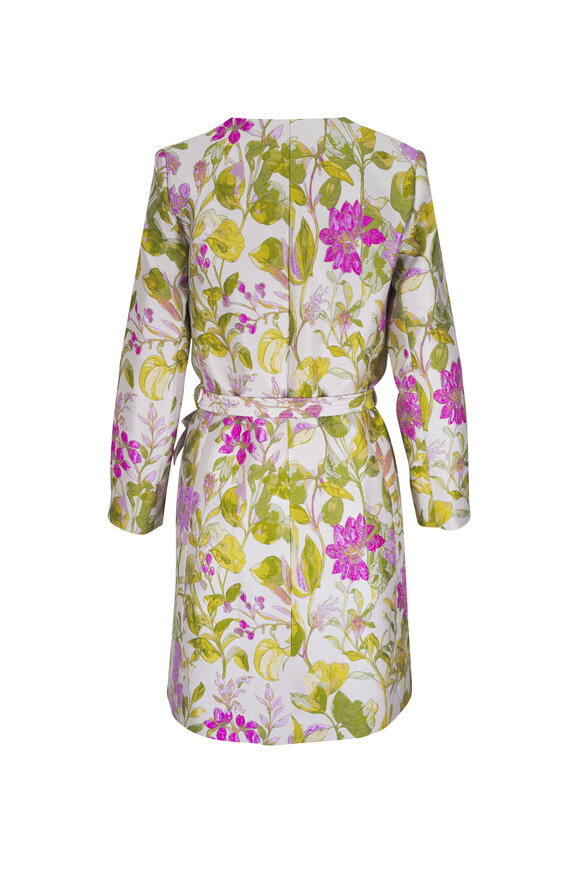 Libertine Dianthus Floral Belted Topper - view 3