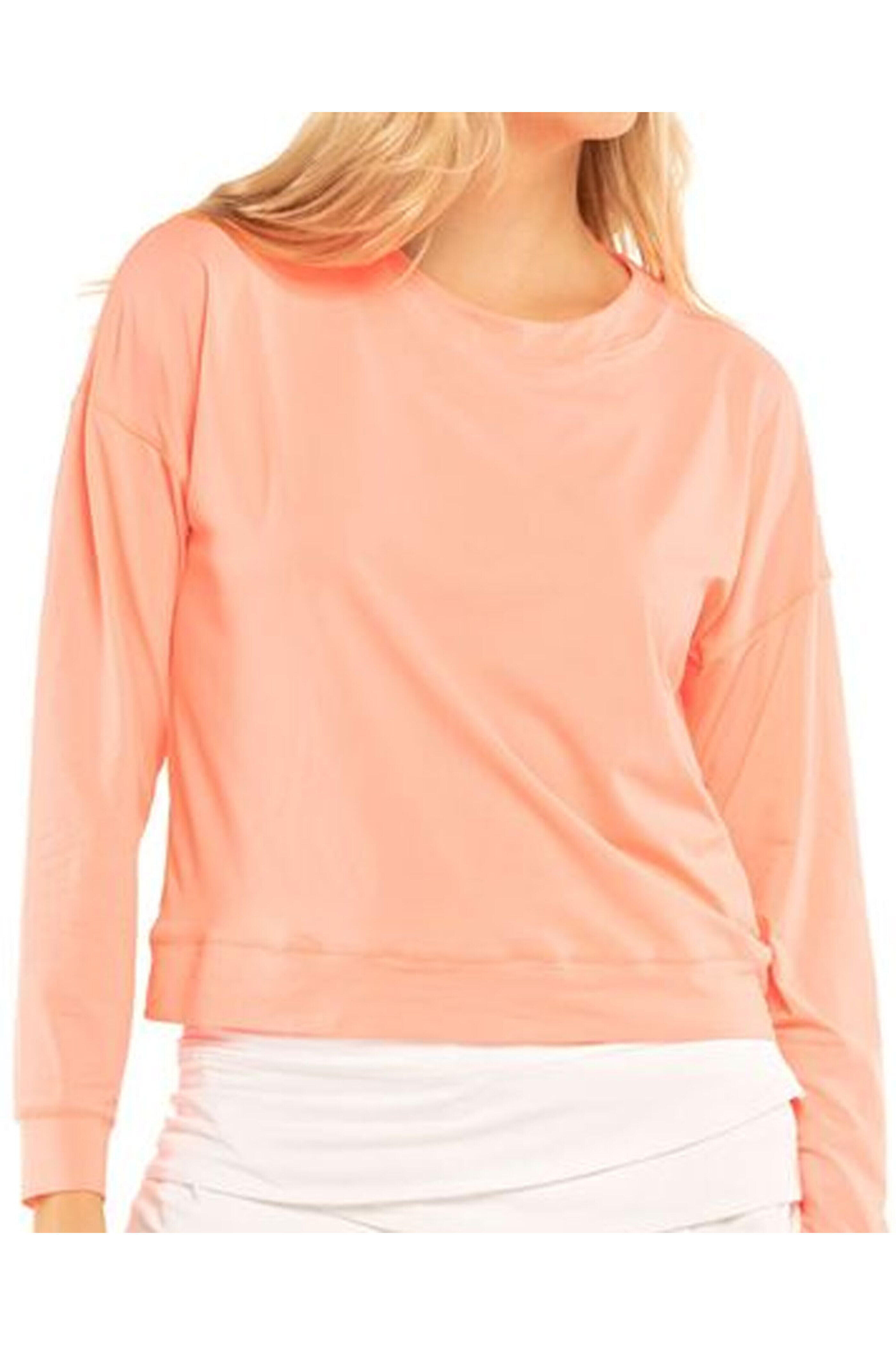 Singer Capital Portfolio - Peach Glow Hype Long Sleeve Top