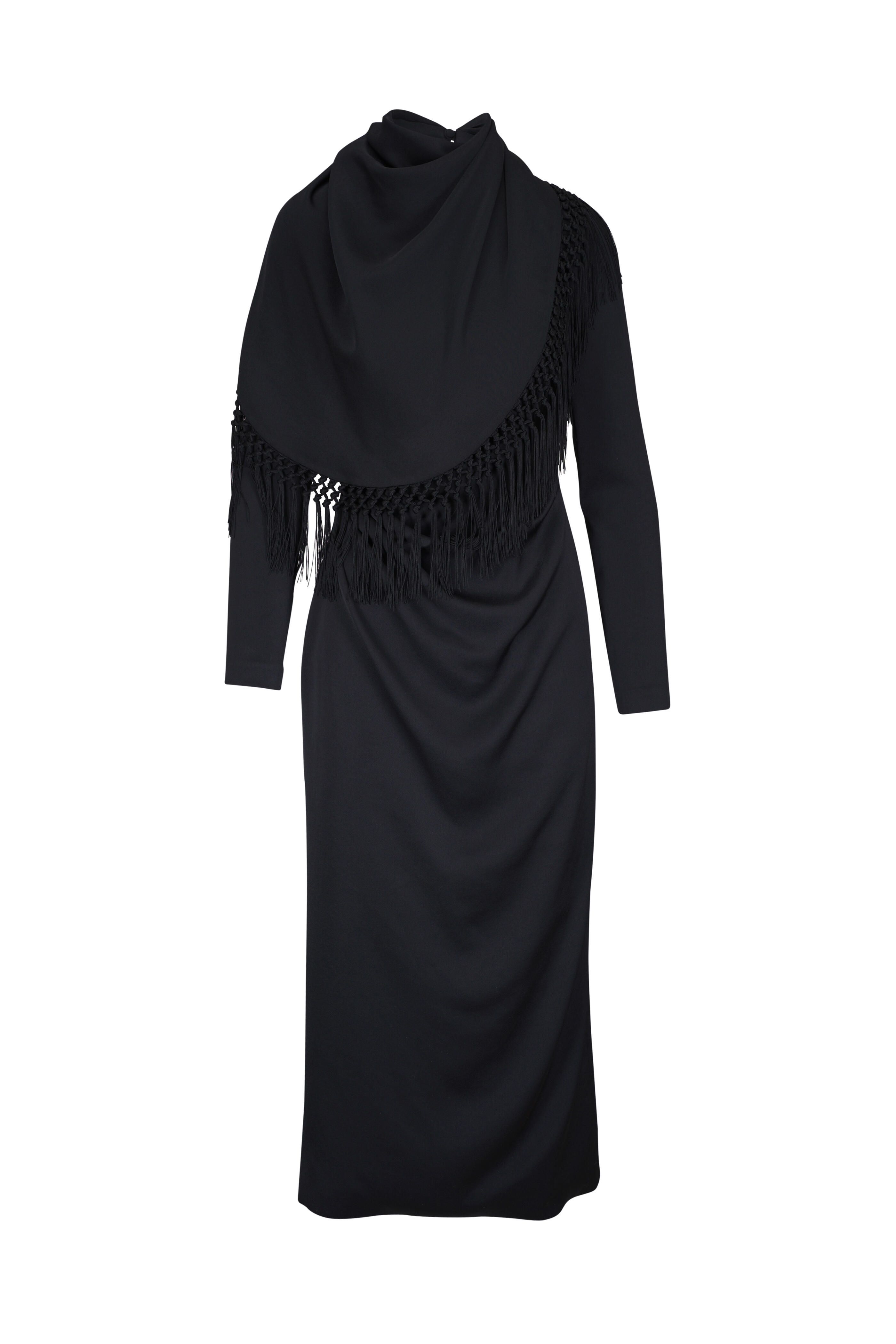 Lela Rose - Black Long Sleeve Dress