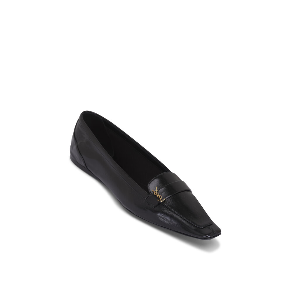 【関税＆送料込み】Saint Laurent Poppy Ballerinas Saint Laurent Poppy Ballerinas in Smooth Leather | Saks